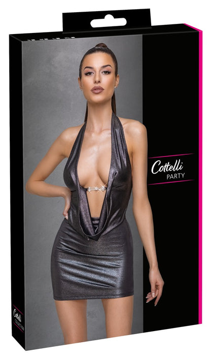 Kleid silber XL