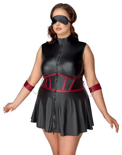 Kleid Mieder Bondage XL