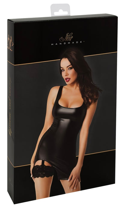 Noir Kleid Straps S