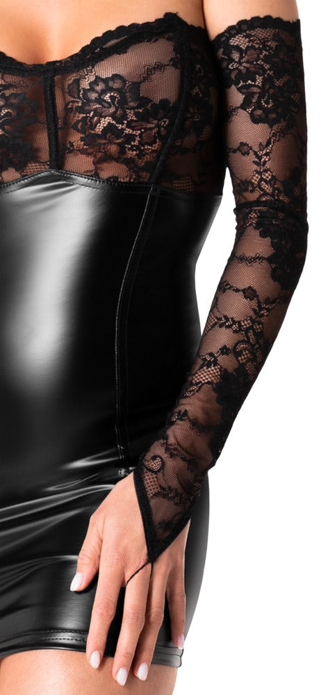 Noir Kleid Stulpen L