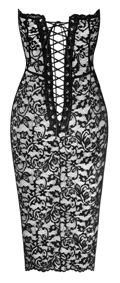 Noir Kleid Spitze L