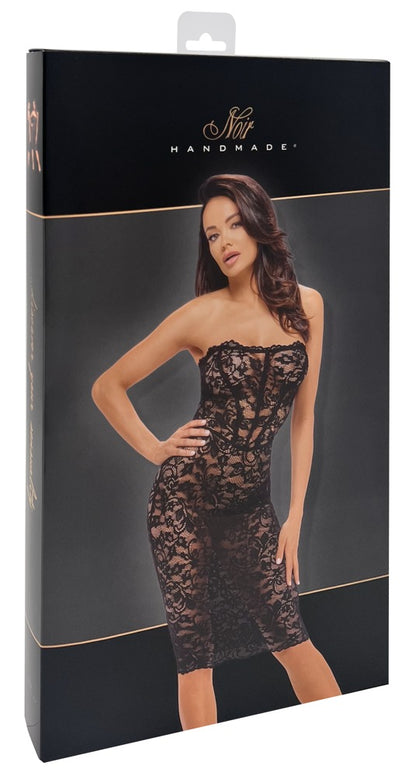 Noir Kleid Spitze L