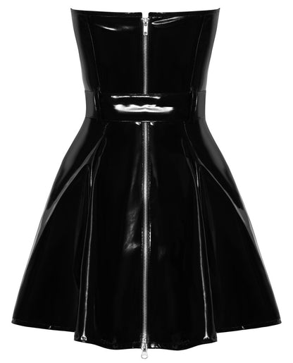 Lack Kleid ausgestellt XL