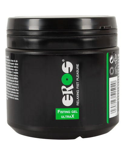 EROS Fisting Gel UltraX    – 500 ml | Gleitgel mit Silikon-Wasser-Formel, extrem lang gleitfähig, geruchlos & latexverträglich