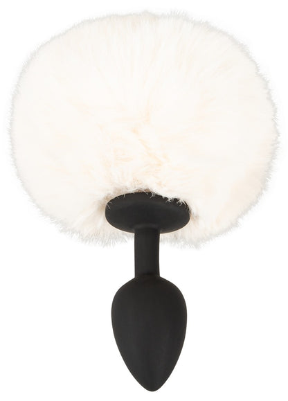 Fluffy Tail White S