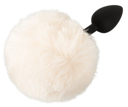Fluffy Tail White S