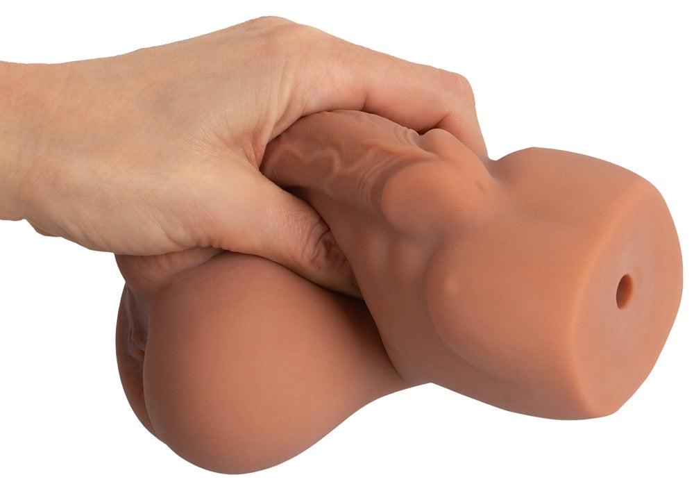 Realistixxx RealMan Anal Masturbator aus TPE – Realistische Masturbationshilfe für Männer mit strukturierter Innenhülle