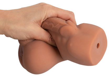 Realistixxx RealMan Anal Masturbator aus TPE – Realistische Masturbationshilfe für Männer mit strukturierter Innenhülle