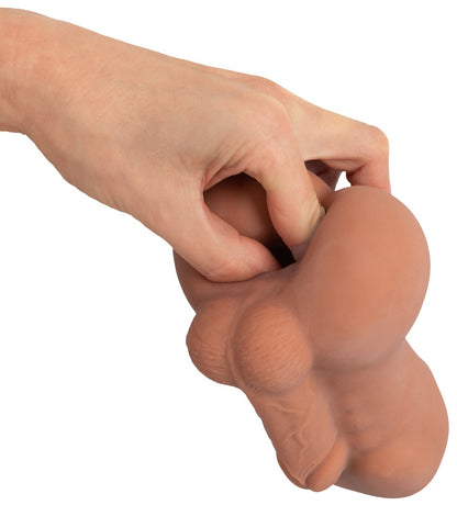 Realistixxx RealMan Anal Masturbator aus TPE – Realistische Masturbationshilfe für Männer mit strukturierter Innenhülle
