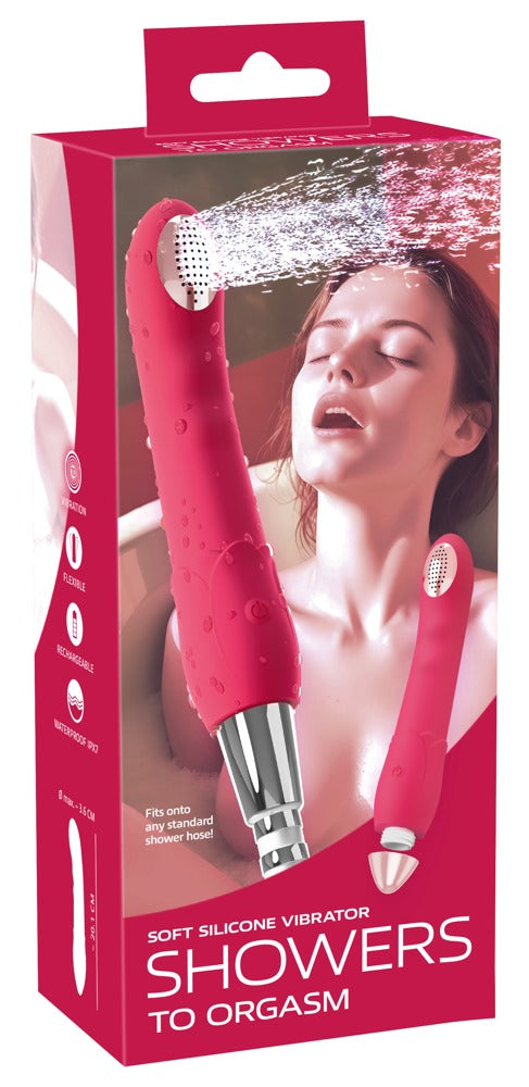 wasserdichte Silicone Vibrator Showers to orgasm