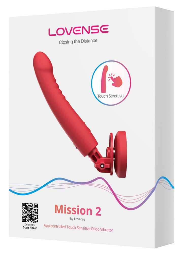 App-controlled Touch-Sensitive Dildo Vibrator Mission 2
