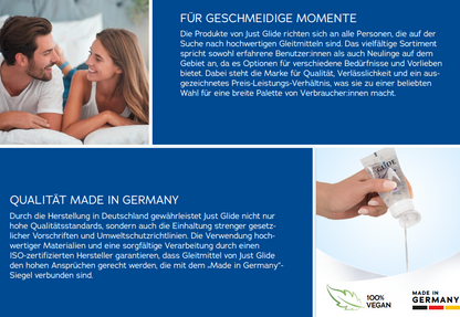 Just Glide Gleitmittel 1000 ml für alle Spielarten