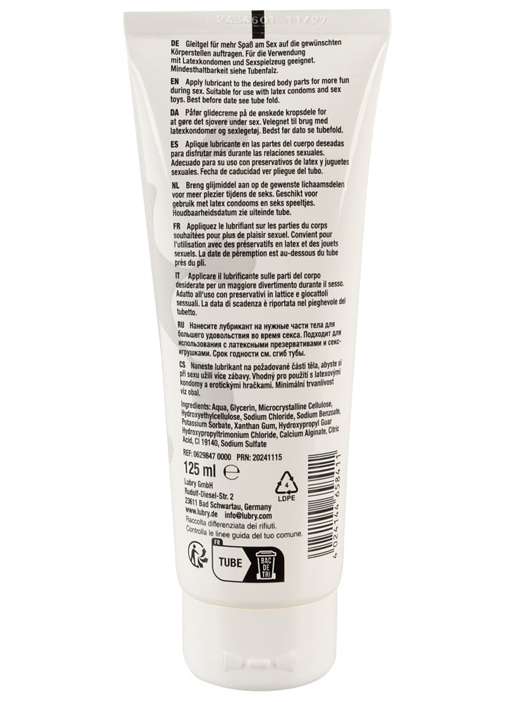 Latexsicheres Gleitgel in Sperma-Optik