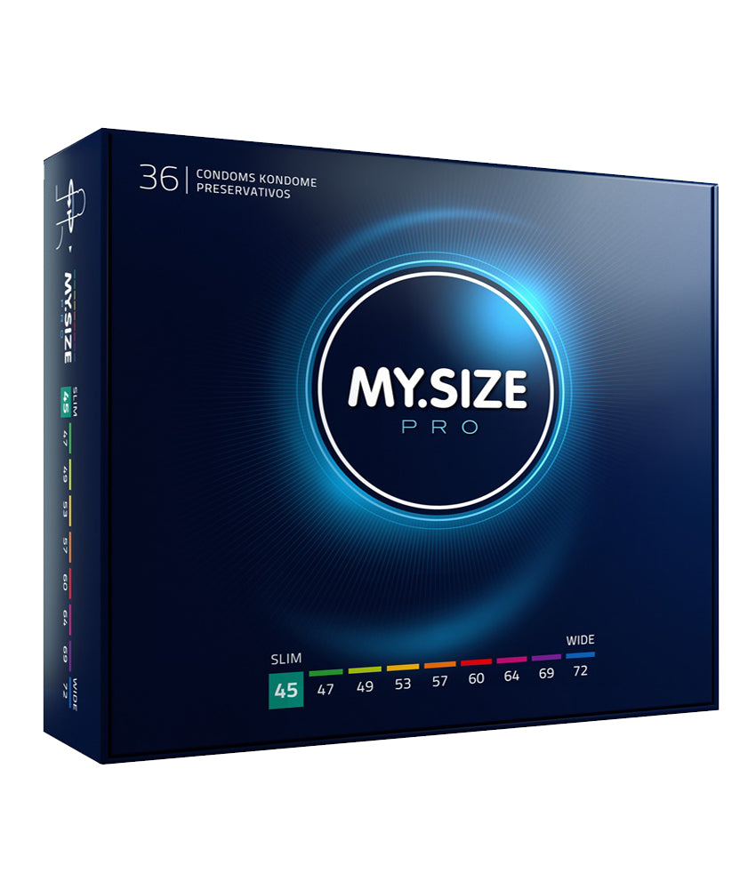 MY.SIZE Pro 45 mm Kondome – 36 Stück, Vytex-Latex