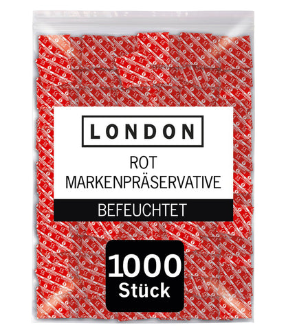 London Kondome Erdbeeraroma – 100er Packung
