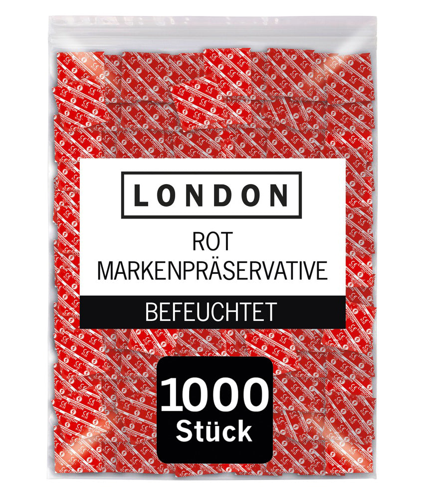 London Kondome Erdbeeraroma – 100er Packung