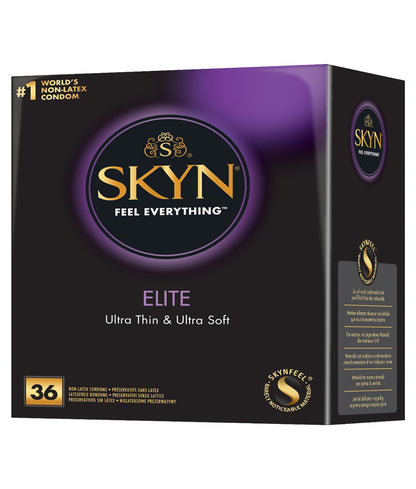 SKYN Elite Kondome 36 St. – latexfrei, vegan, ultra-dünn | Gefühlsecht & weich