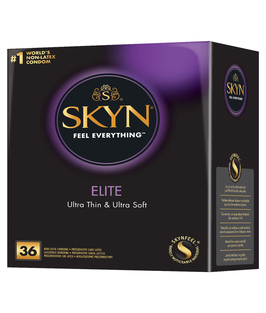 SKYN Elite Kondome 36 St. – latexfrei, vegan, ultra-dünn | Gefühlsecht & weich