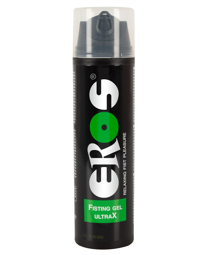 EROS Fisting Gel UltraX   – 200 ml Tube | Gleitgel mit Silikon-Wasser-Formel, lang gleitfähig & latexverträglich, mit praktischem Pumpspender